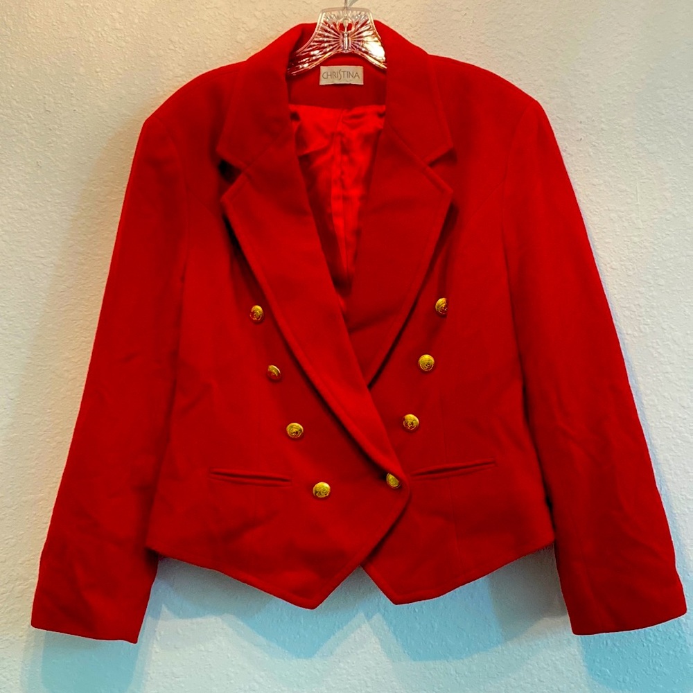 Christina Wool Dress Jacket